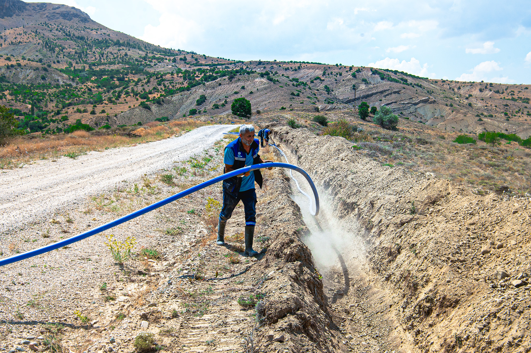 MASKİ’DEN HEKİMHAN GÜZELYURT’A  ALTYAPI YATIRIMI