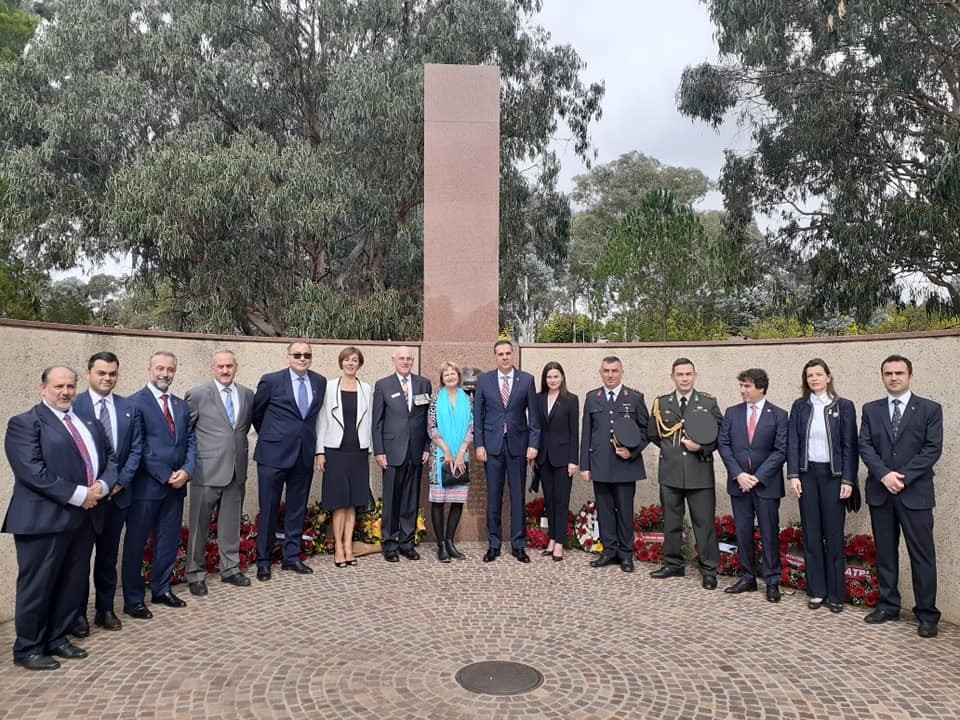 18 Mart Çanakkale şehitleri Avustralya´da törenle anıldı
