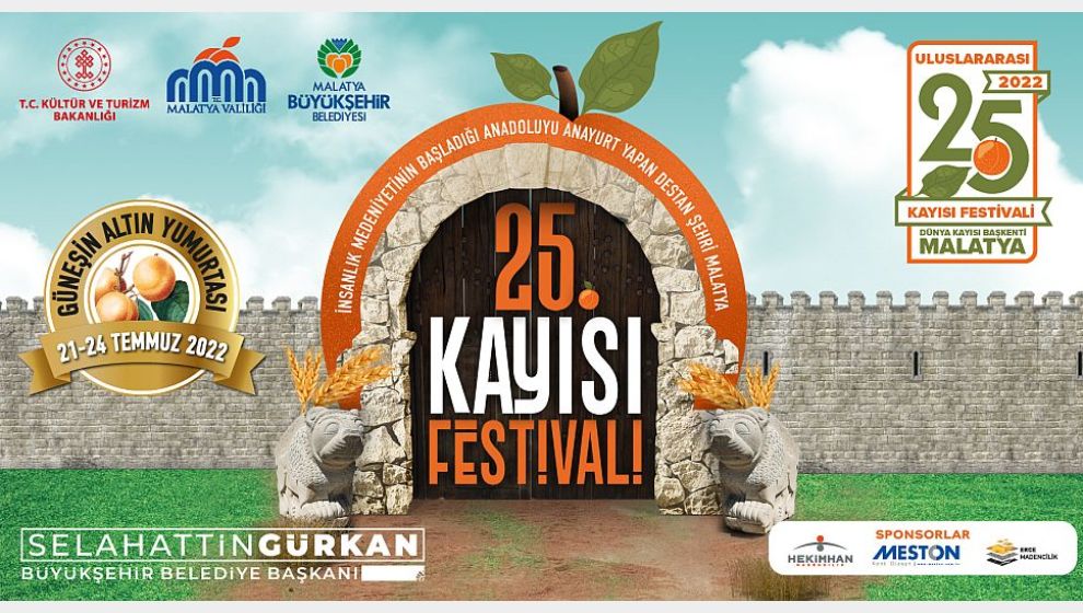 25. Kayısı Festivali Başlıyor