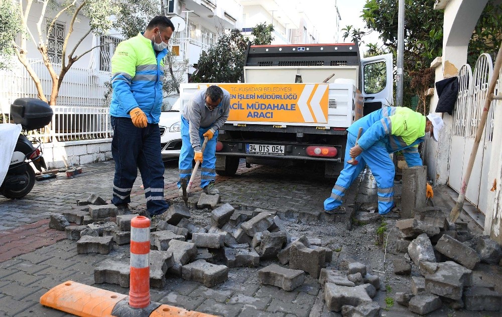 Acil müdahale timleri görev başında
