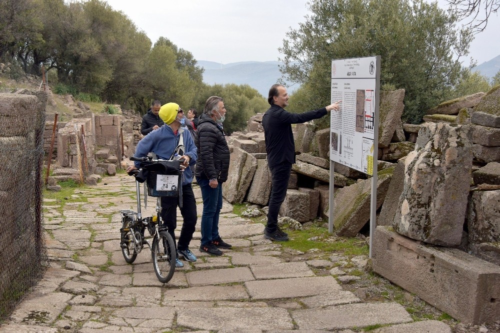 Aliağa´da bisiklet turizmi çalışmalarında rota belirlendi
