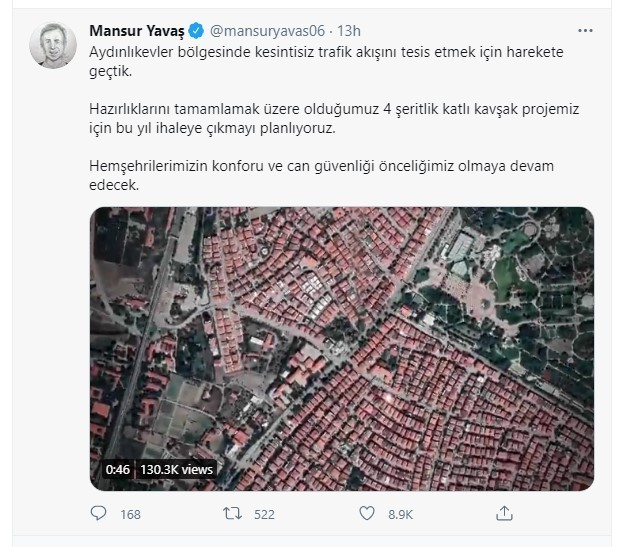 Aydınlıkevler trafiğine neşter vuracak proje hazır
