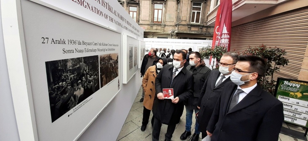 Beyoğlu´nda İstiklal Marşı´nın kabulü ve Mehmet Akif sergisi
