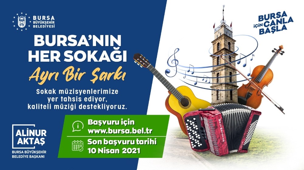 Bursa´nın her sokağı ayrı bir şarkı
