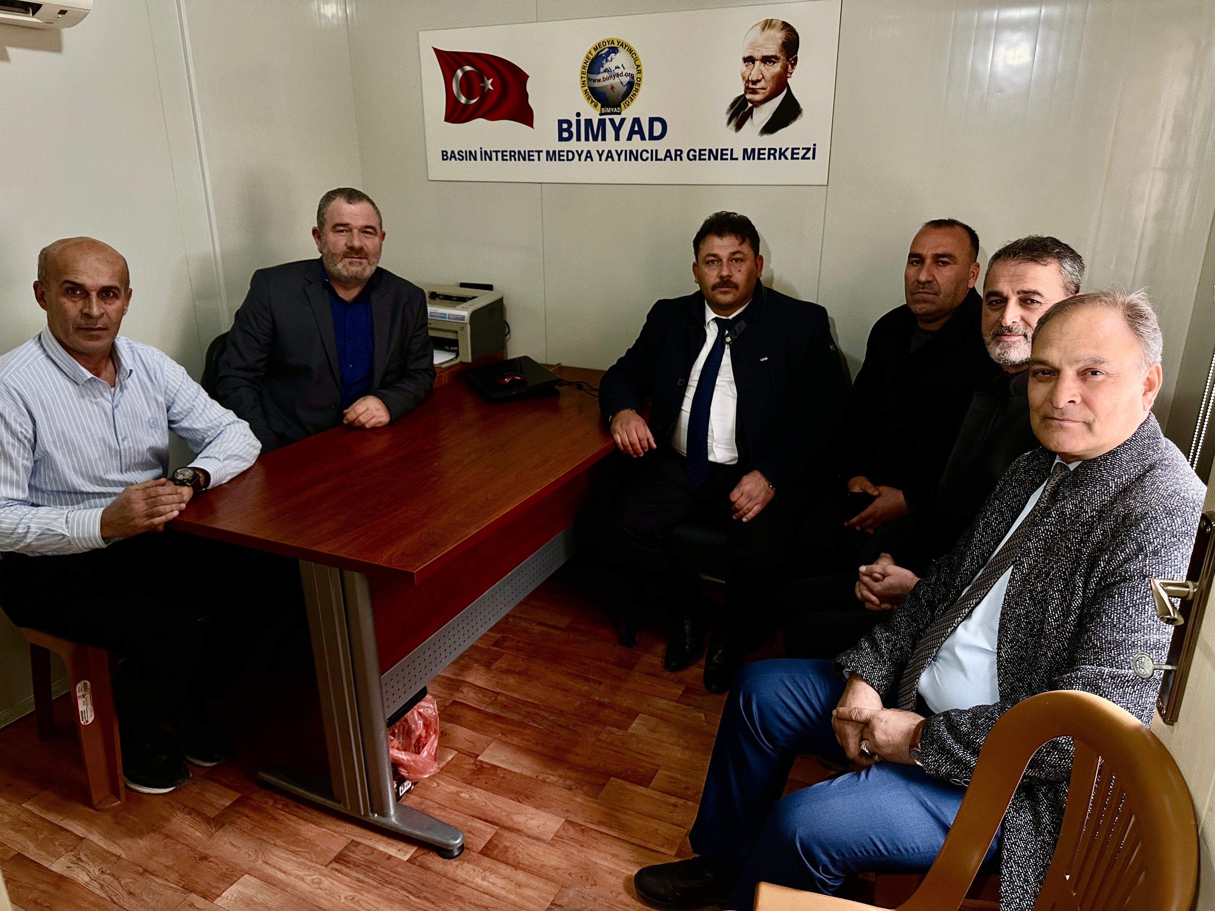 Büyük Birlik Partisi, Malatya Basınına Ziyarette Bulundu