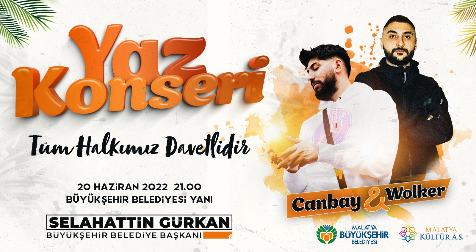 Büyükşehir Belediyesinden Yaz Konseri