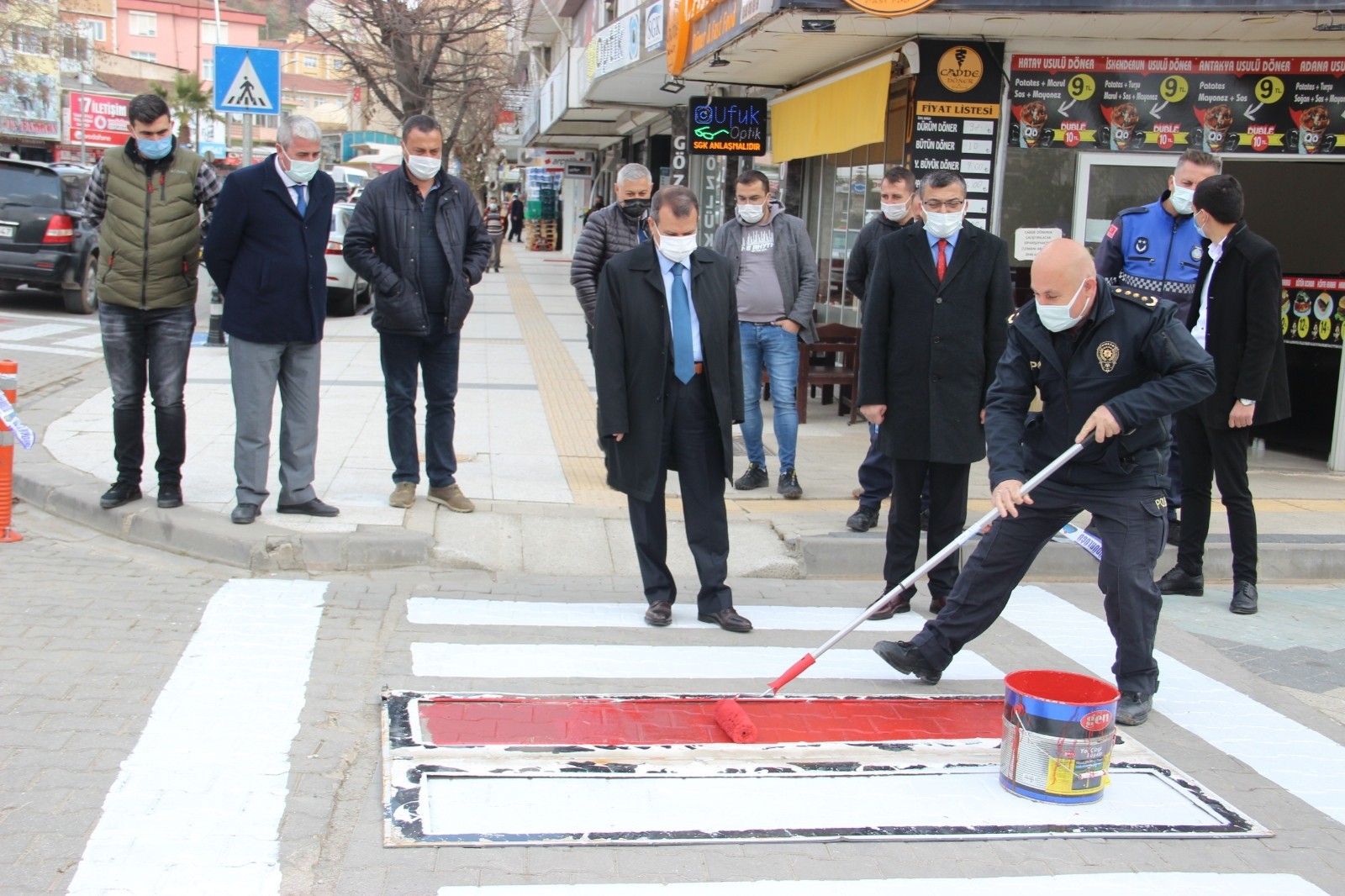 Çan´da kırmızı çizgi uygulaması yapıldı
