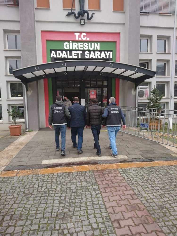 Giresun´da uyuşturucu madde ticaretinden 1 kişi tutuklandı
