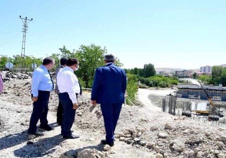 Hanımınçiftliği - Taştepe viyadüğünde hummalı çalışmalar sürüyor