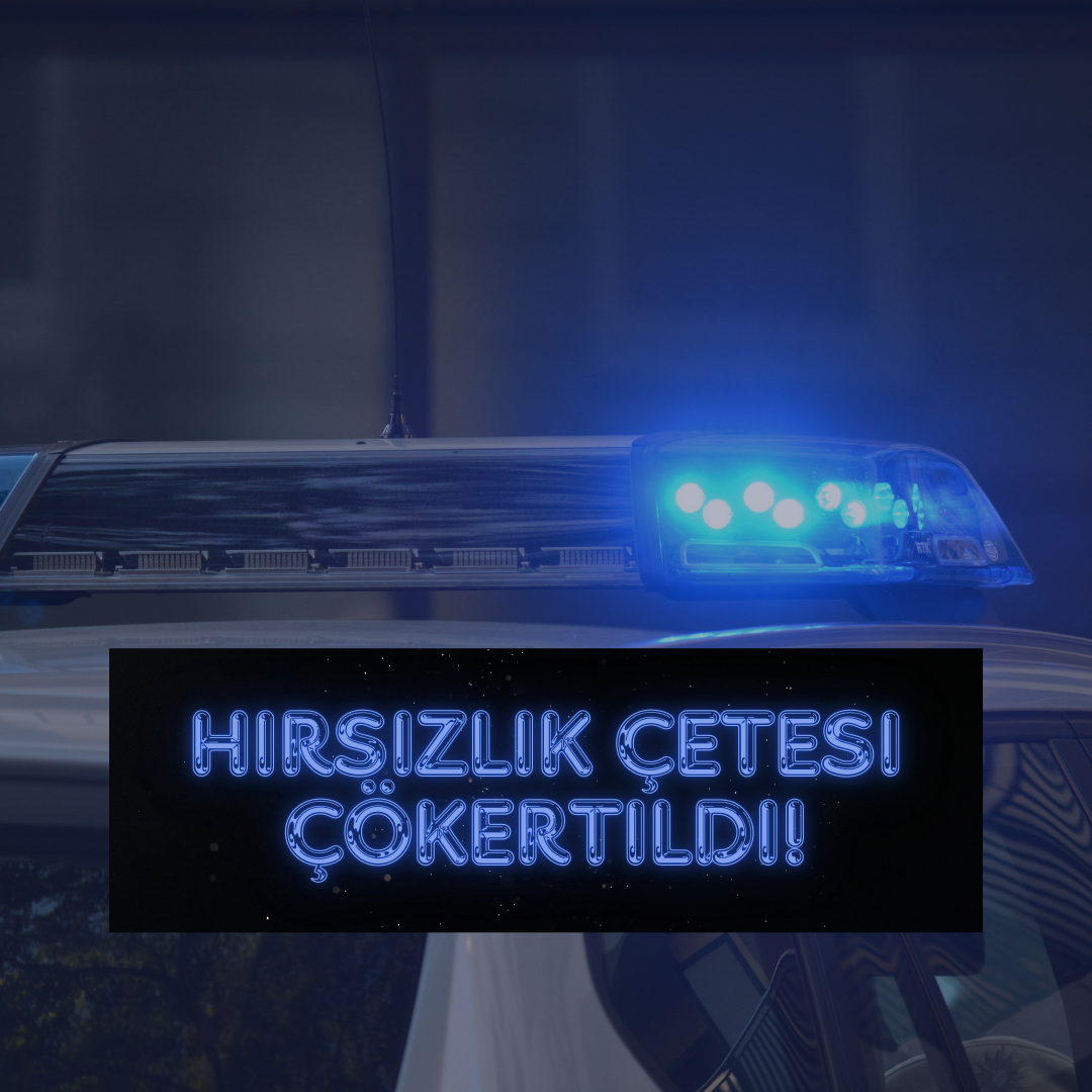 Hırsızlık Çetesi Çökertildi!