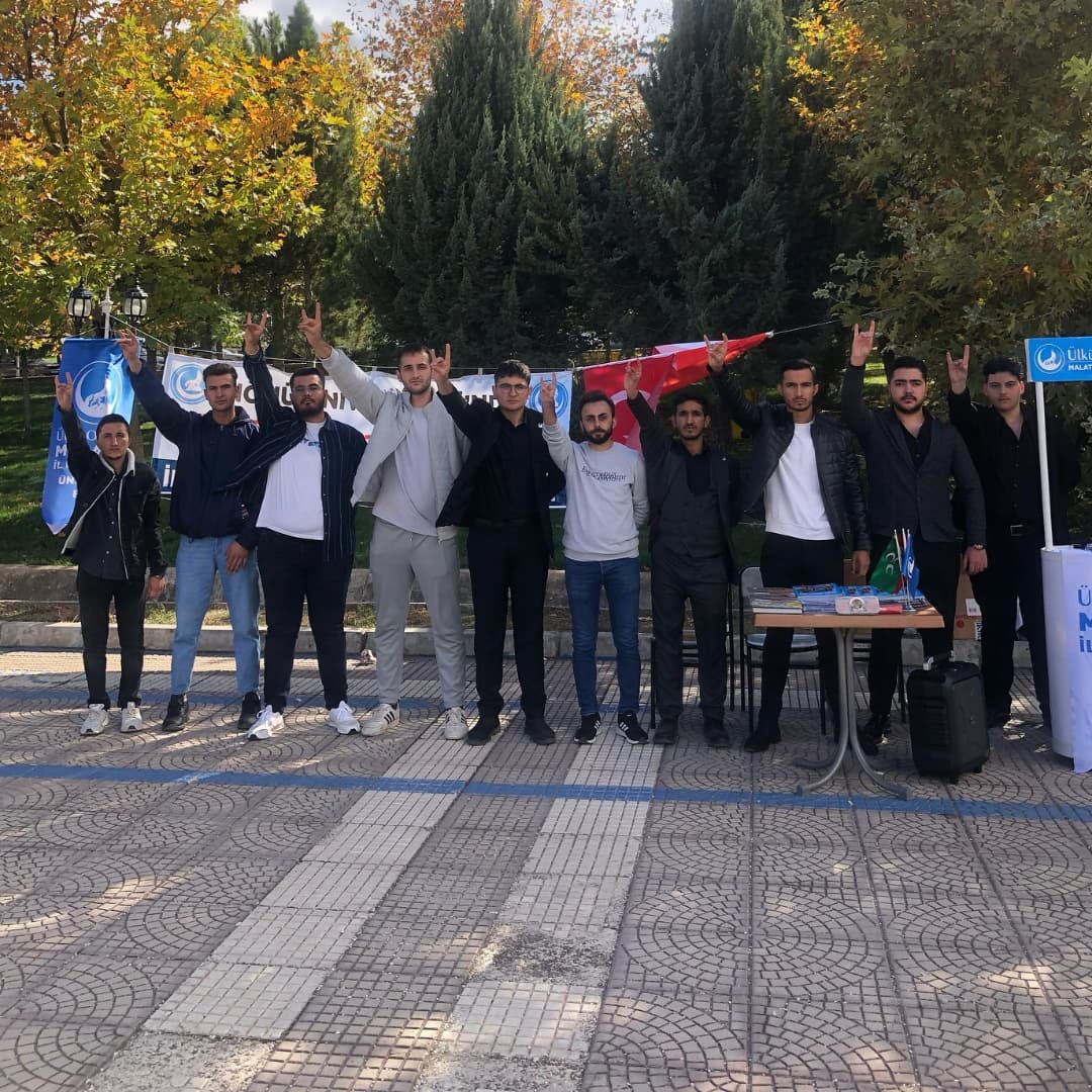 İnönü Üniversitesi'nde Ülkü Ocakları Rüzgarı!