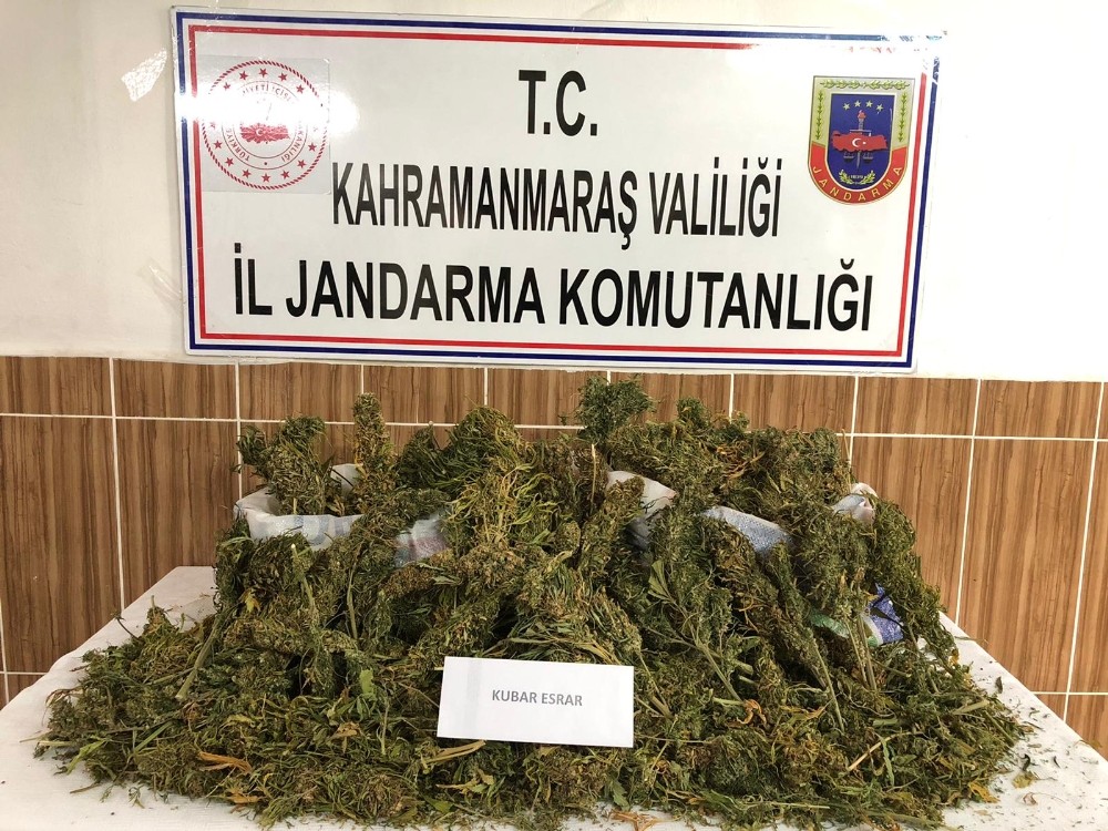 Kahramanmaraş´ta uyuşturucu operasyonunda 3 gözaltı
