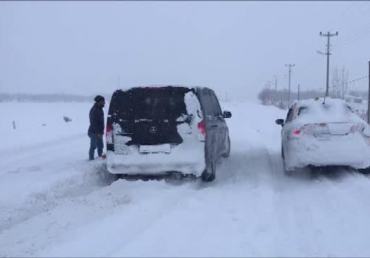 Kar yağışı etkisini sürdürüyor - Doğanşehir