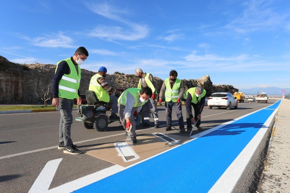 Kepez´e 10 kilometrelik kesintisiz bisiklet yolu
