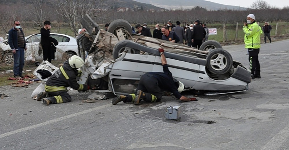 Konya´da trafik kazası: 3 yaralı
