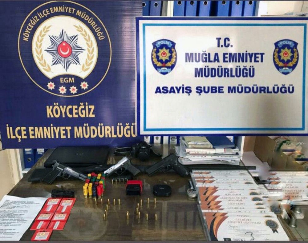 Köyceğiz polisinden sahte belge operasyonu
