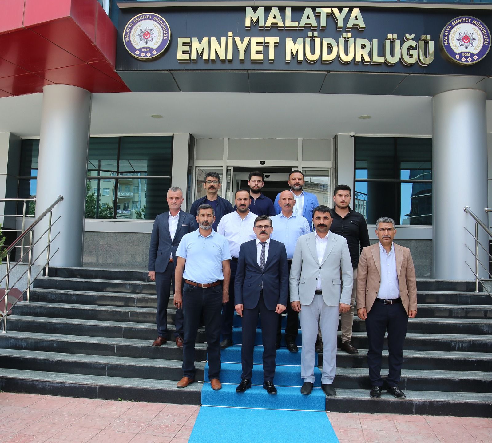 M.H.P Malatya İl Başkanı Mesut Samanlı'dan İl Emniyet Müdürünü Ziyaret