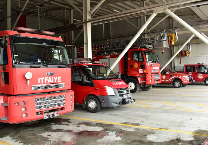 MALATYA BÜYÜKŞEHİR BELEDİYESİNDEN DOĞANYOL İLÇESİNE YENİ İTFAİYE BİNASI