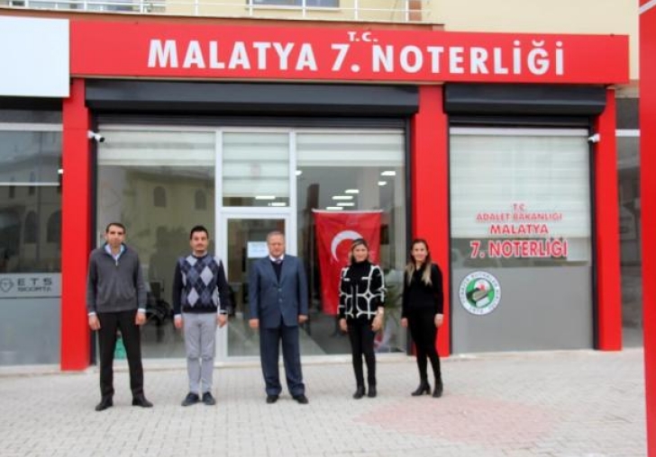 Malatya'da 7'nci noter açıldı