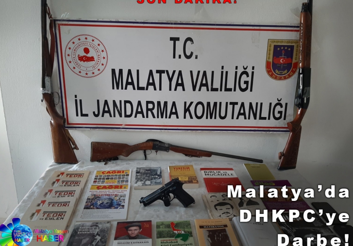 Malatya'da DHKP/C'e Darbe!