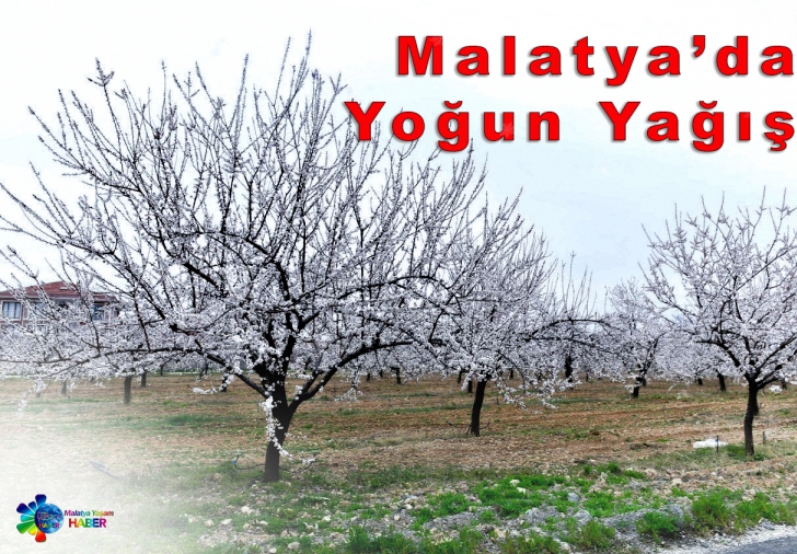 Malatya'da Yoğun Yağış 