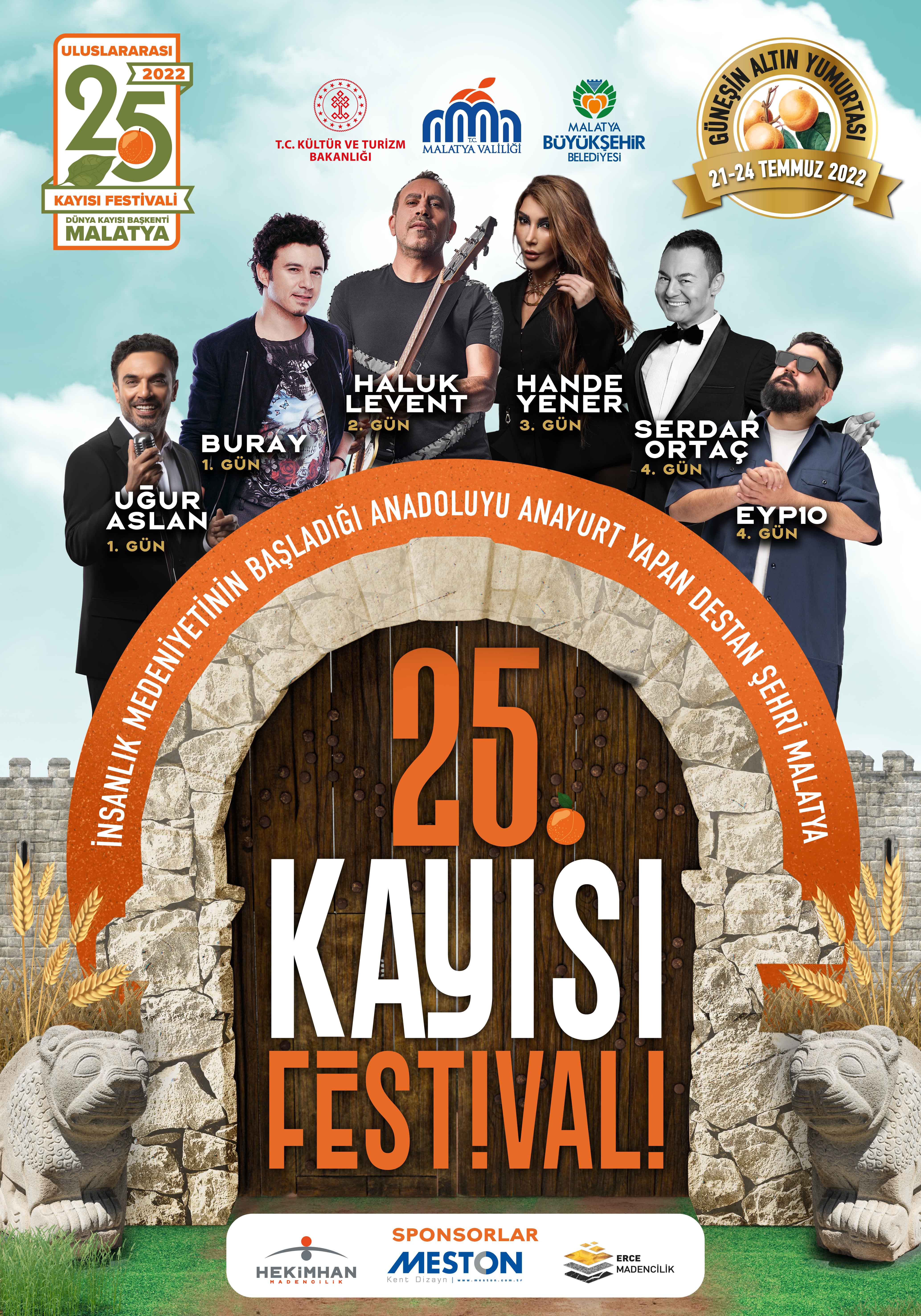 Malatya Kayısı Festivaline Hazır