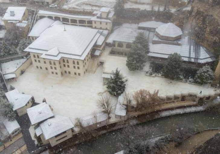 Malatya'ya mevsimin ilk karı yağdı