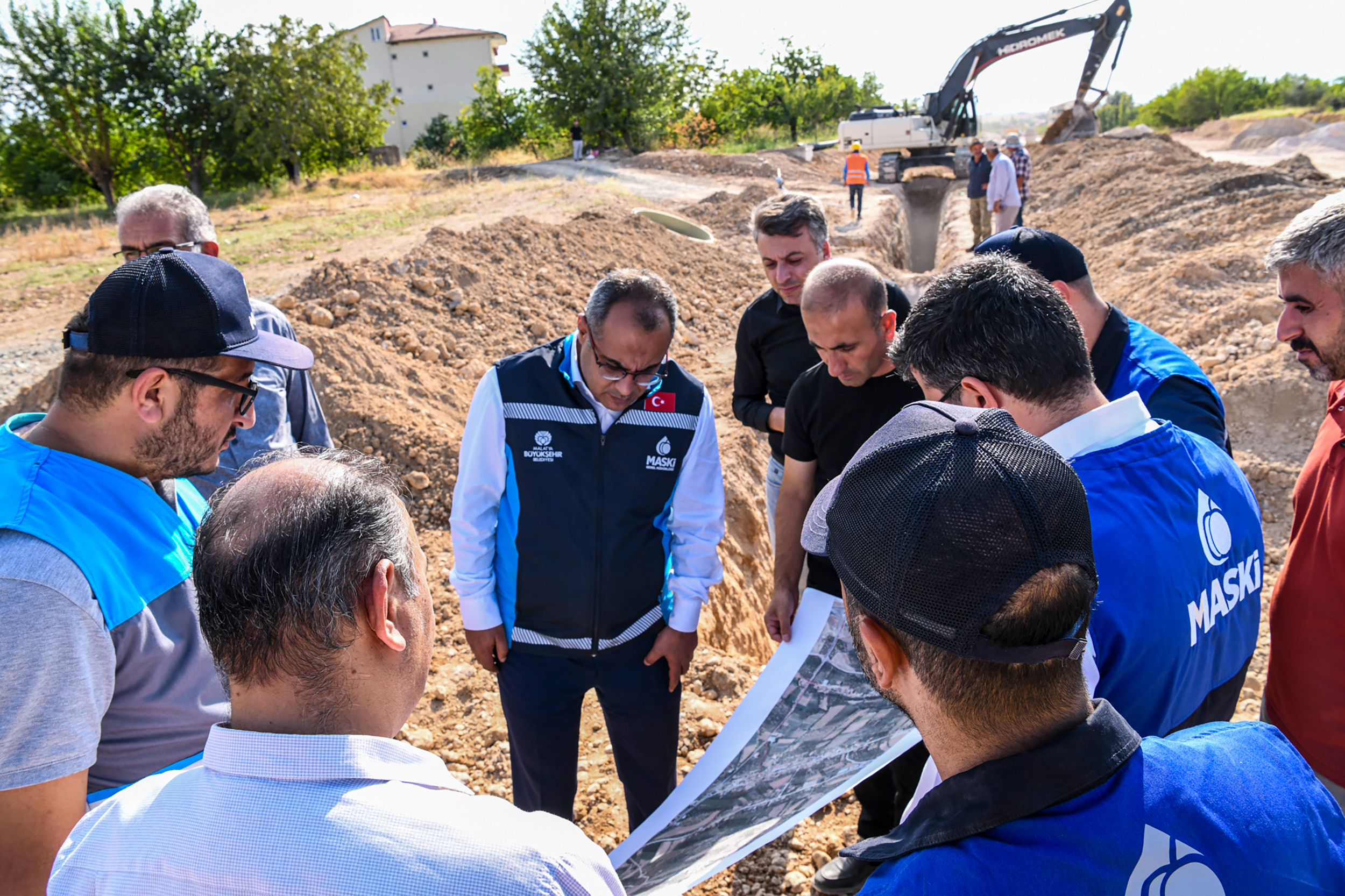 MASKİ, KUZEY KUŞAK YOLUNDA ALTYAPI İNŞA EDİYOR