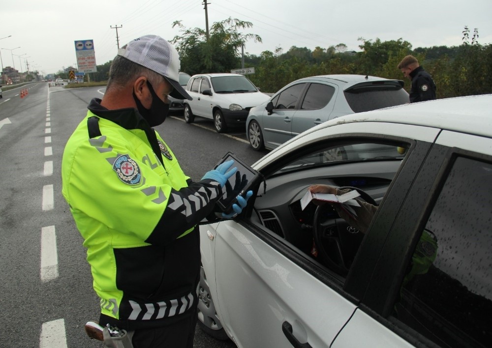 Ordu´da trafik denetimleri sıklaştırıldı
