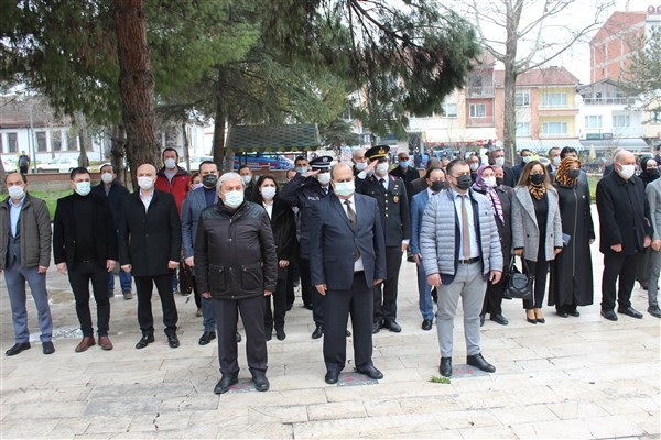 Osmaneli´nde Çanakkale Zaferi´nin 106´nci yıl dönümü kutlandı
