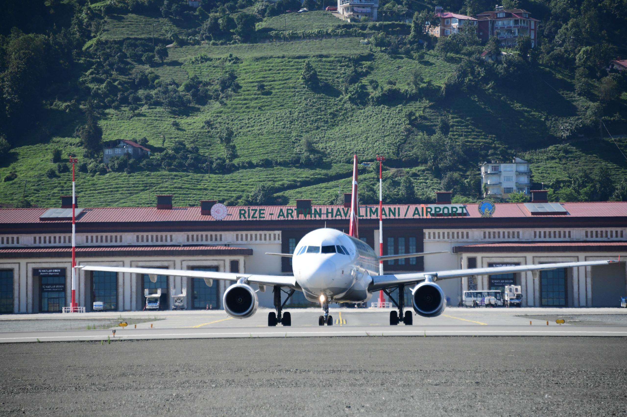 RİZE-ARTVİN HAVALİMANI’NI 2,3 MİLYON YOLCU KULLANDI