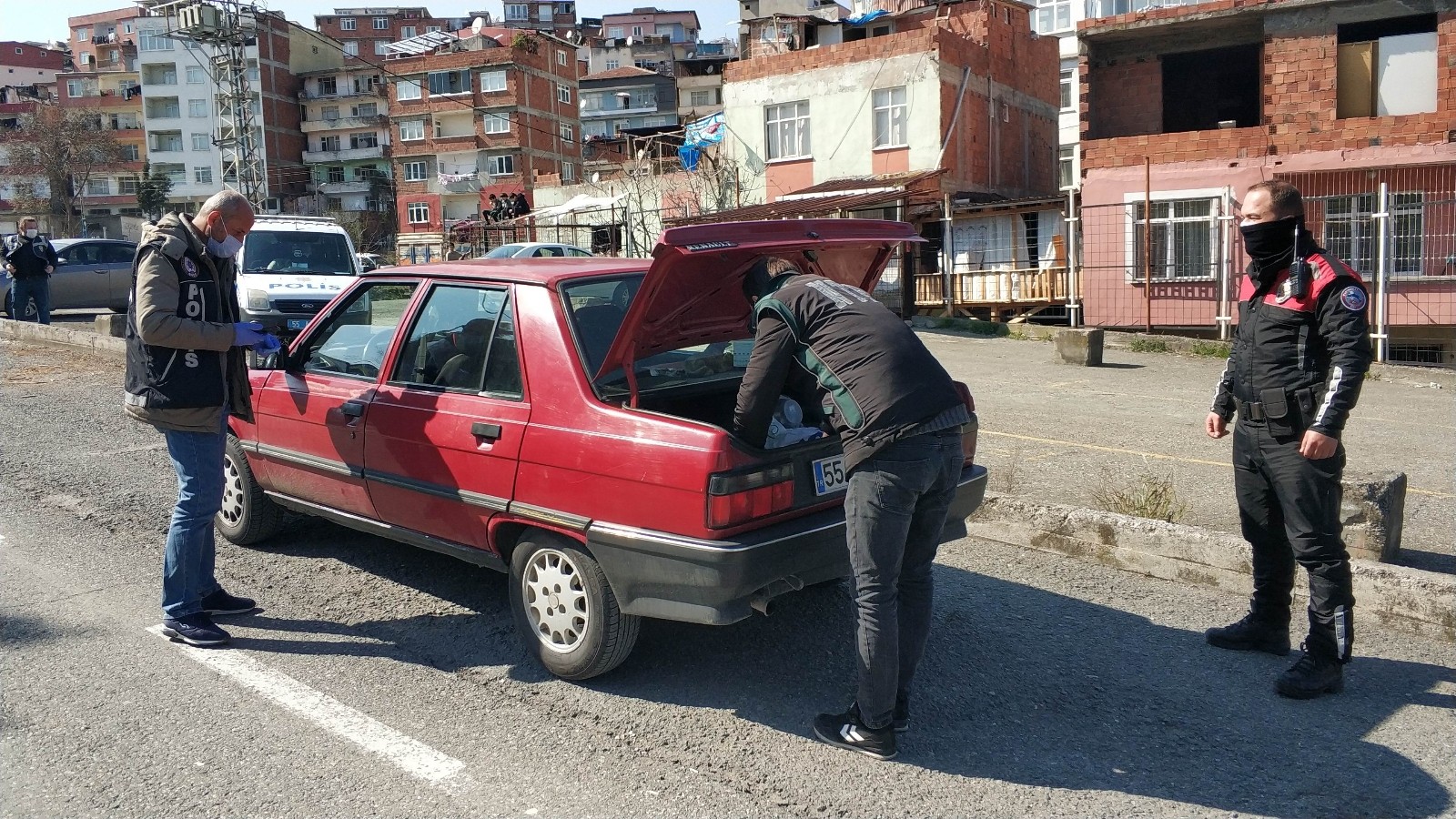 Samsun´da narkotik ve HES uygulaması
