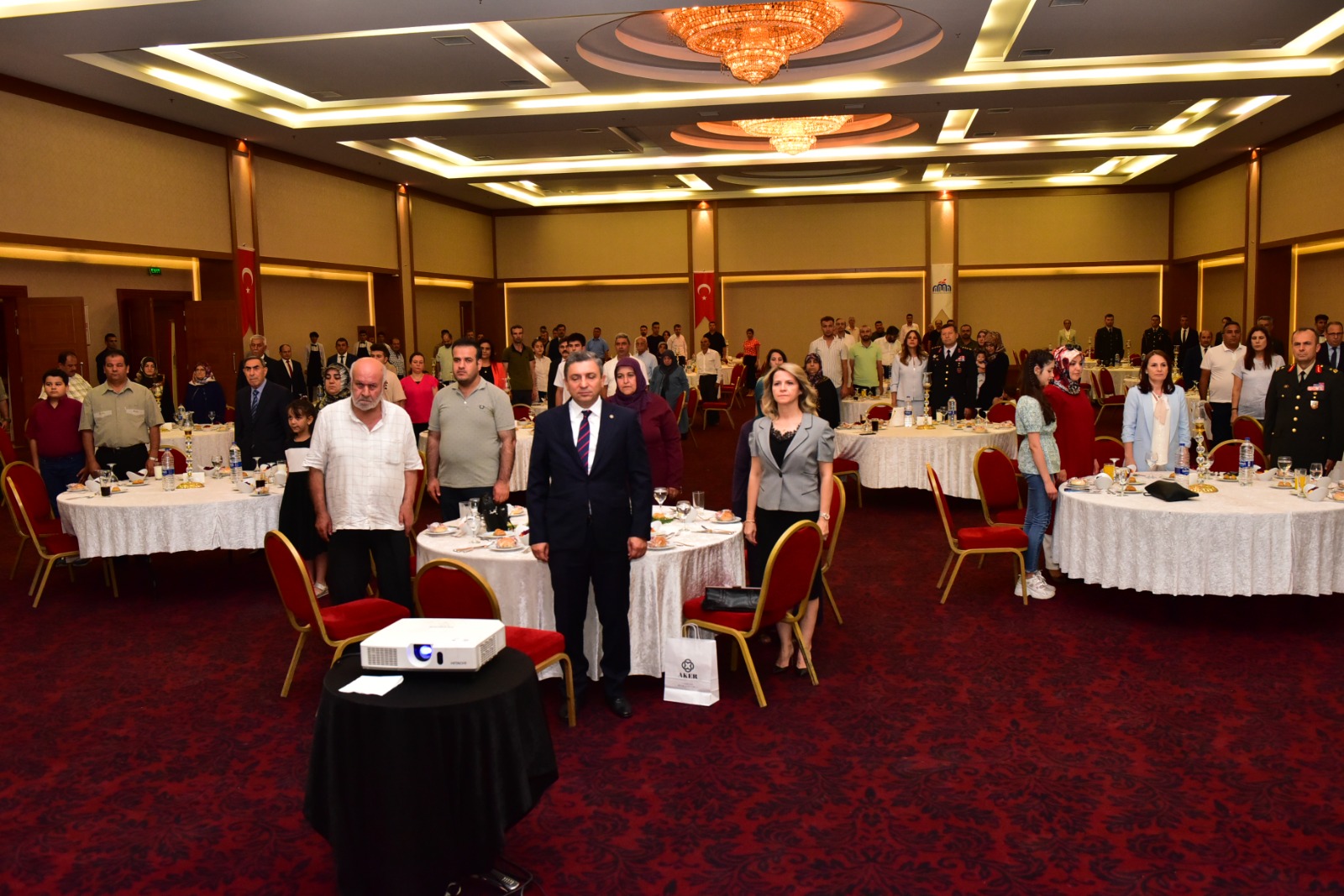 Şehitlerimiz ve Gazilerimiz Onuruna 15 Temmuz Demokrasi ve Milli Birlik Günü Yemeği Düzenlendi