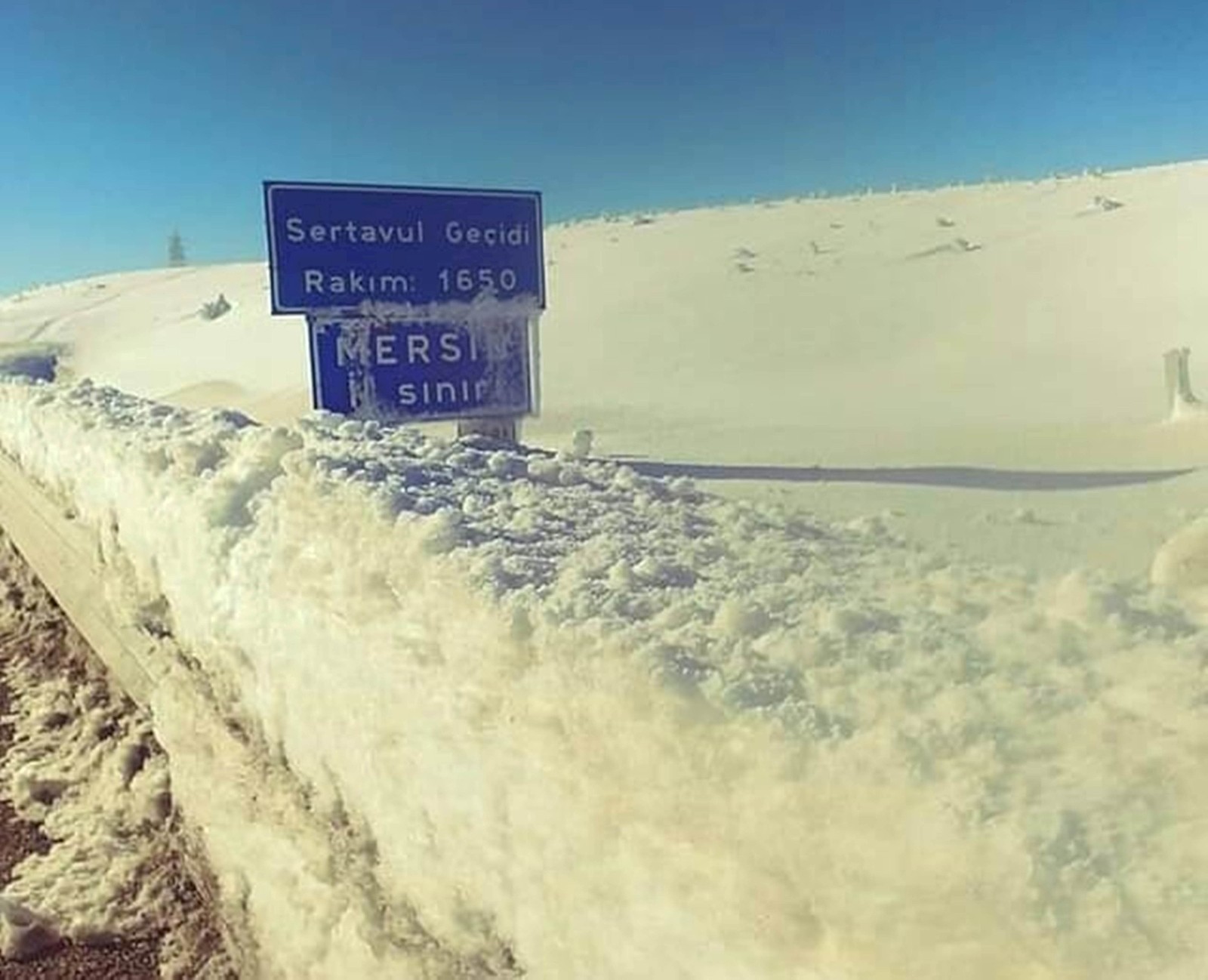 Sertavul Geçidi geçit vermiyor
