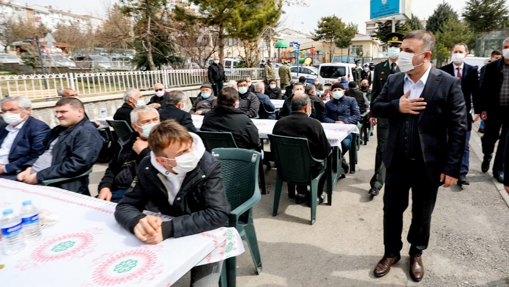 Sincan´da şehit mevlidi devlet büyüklerinin katılımıyla gerçekleşti
