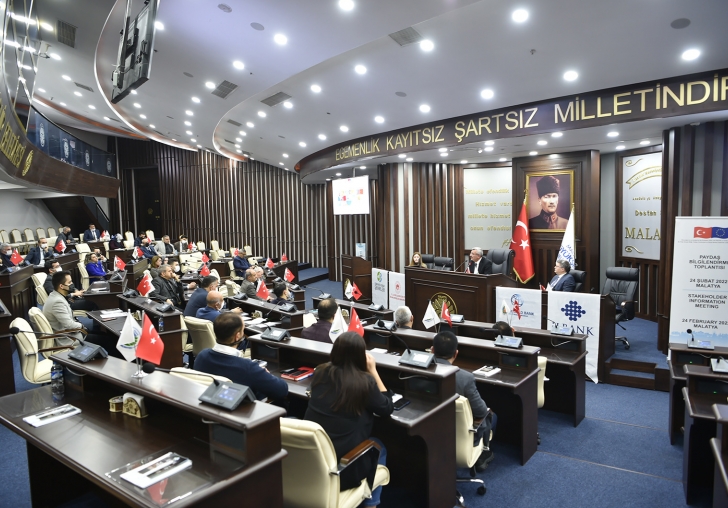 SÜRDÜRÜLEBİLİR ŞEHİRLER KONULU PAYDAŞ BİLGİLENDİRME TOPLANTISI YAPILDI