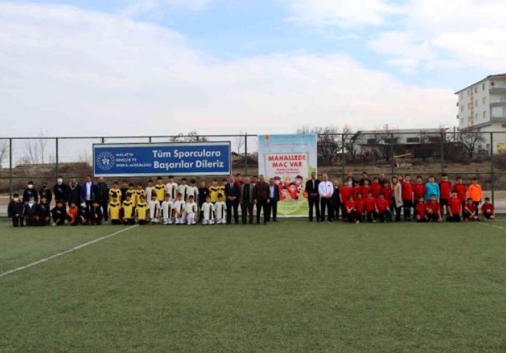 Topa, kupa için vurmaya başladılar