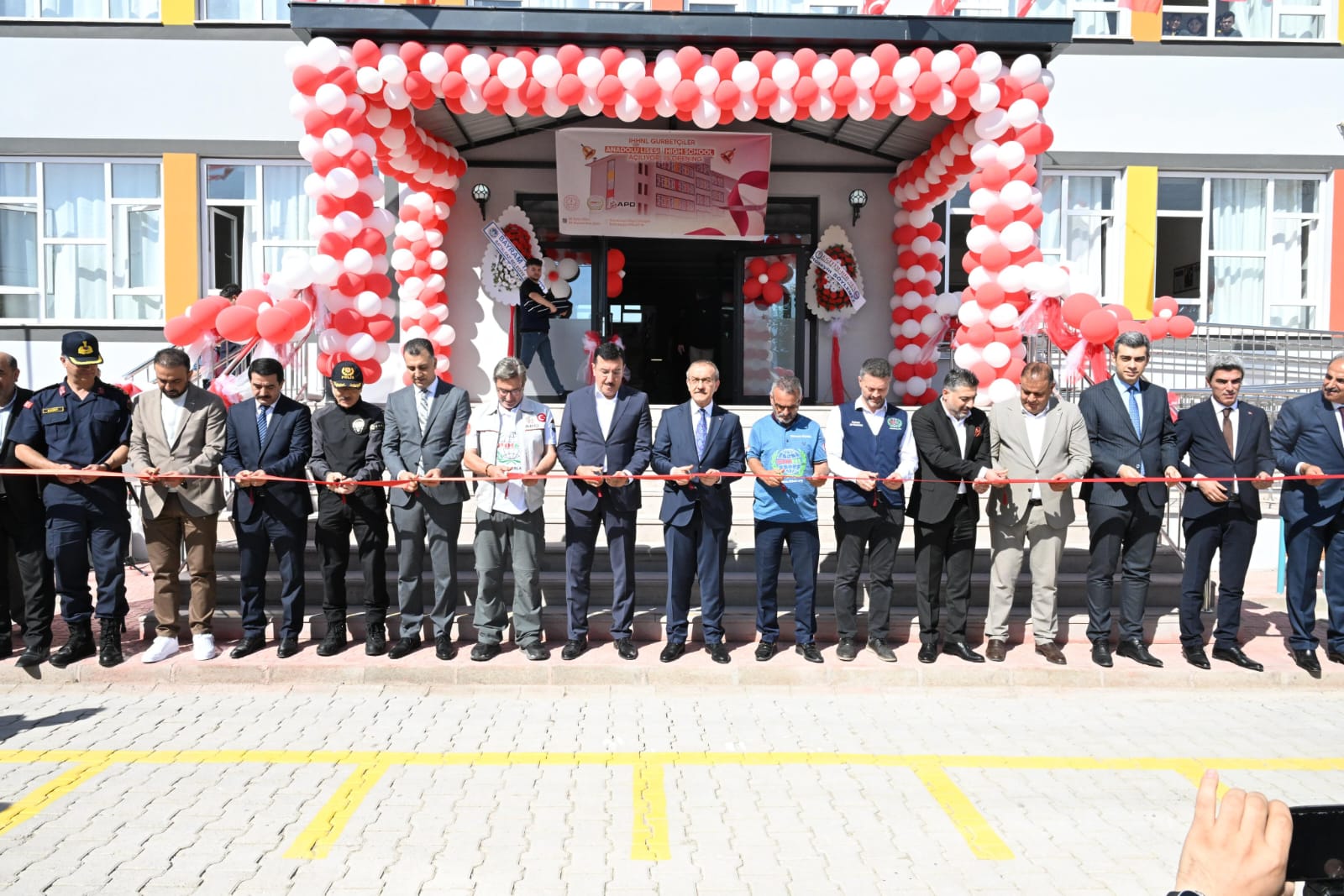 Vali Seddar Yavuz Hollandalı Gurbetçiler Anadolu Lisesi Açılış Törenine Katıldı