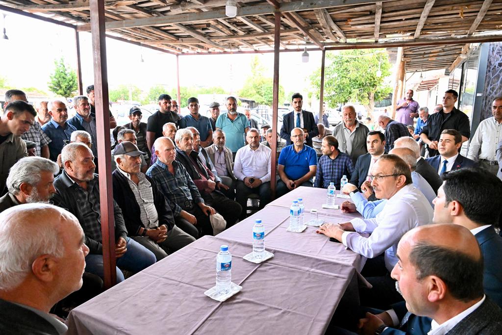 Vali Yavuz, Doğanşehir'de İncelemelerde Bulundu