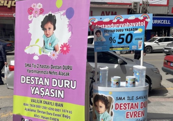 Vicdansızlık!. SMA Hastası Çocuğun Bağış Kumbaraları Çalındı