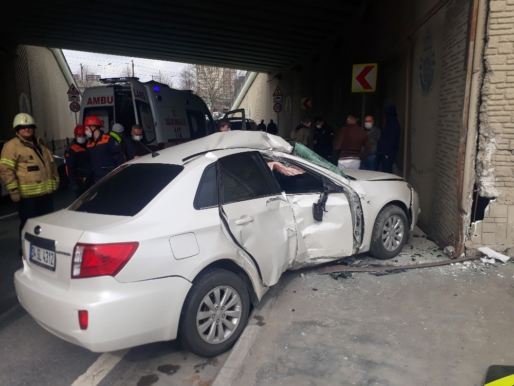 Yeşilköy´de trafik kazası: 1 yaralı
